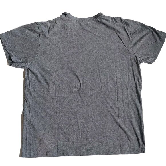 U.S. Polo Assn. Gray Crewneck T-Shirt For Men Size L Cotton Blend Casual Wear - Picture 2 of 5